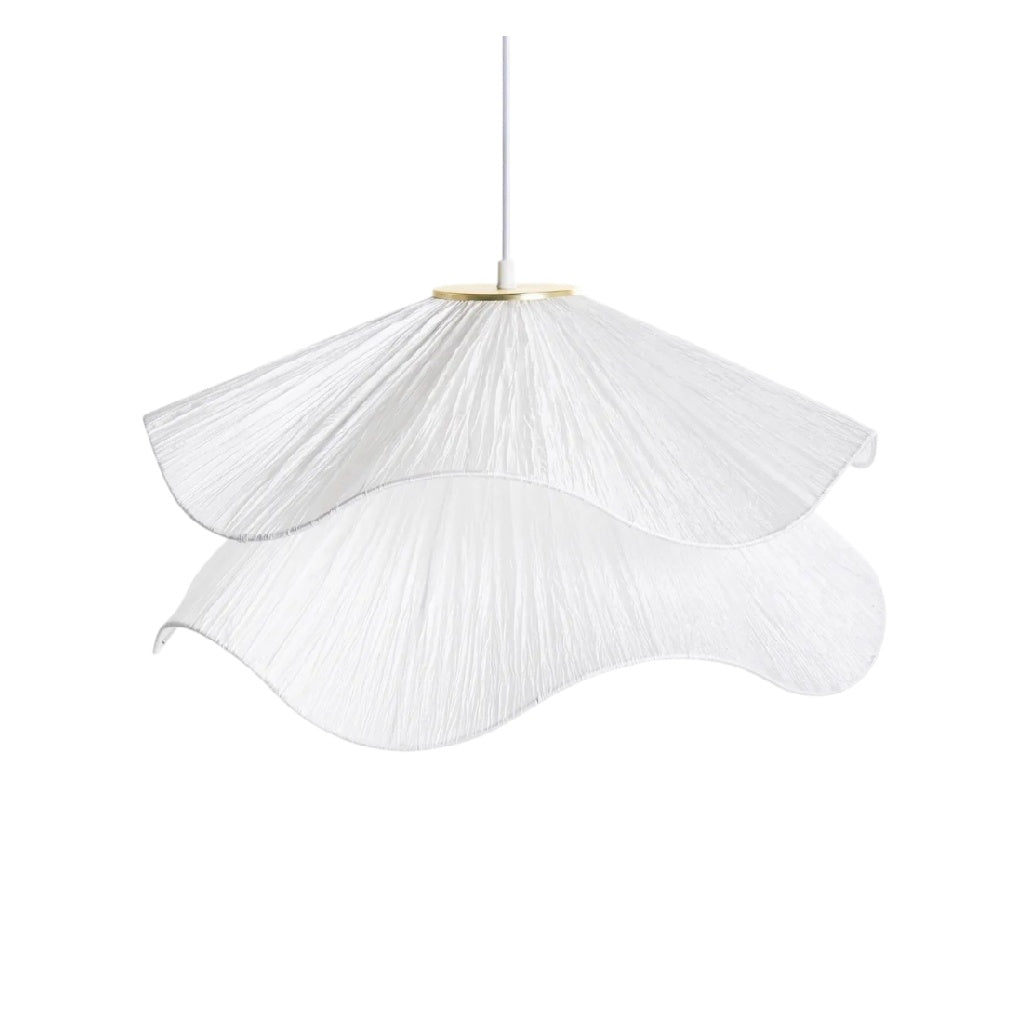 **Suspension en papier plissé - Design élégant et moderne**