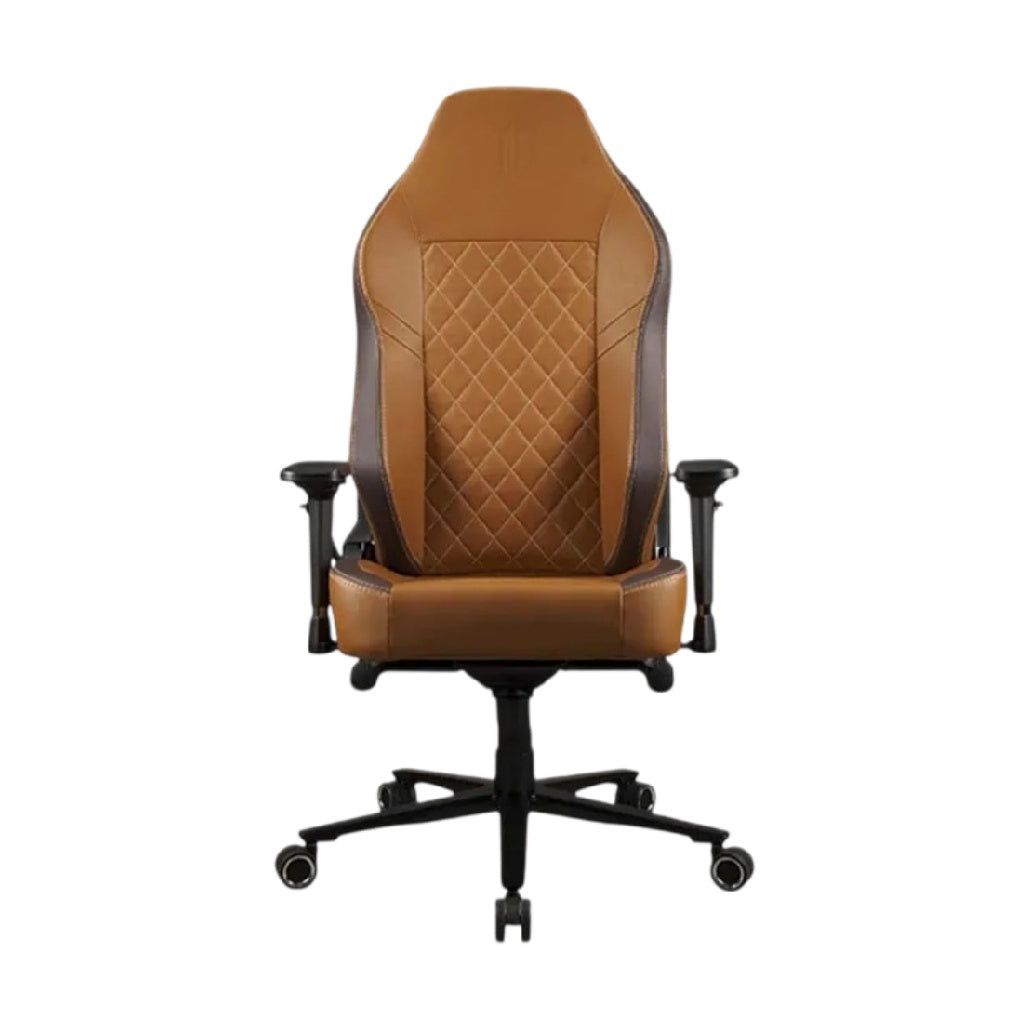 **Chaise de bureau ergonomique en cuir synthétique avec support lombaire**