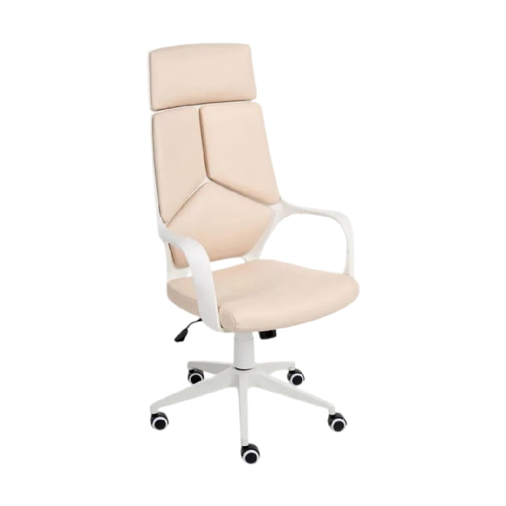 **Chaise de bureau ergonomique avec appui-tête réglable et design contemporain**